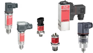 Датчики тиску Danfoss